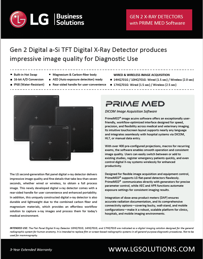 LG Prime MED Brochure 
