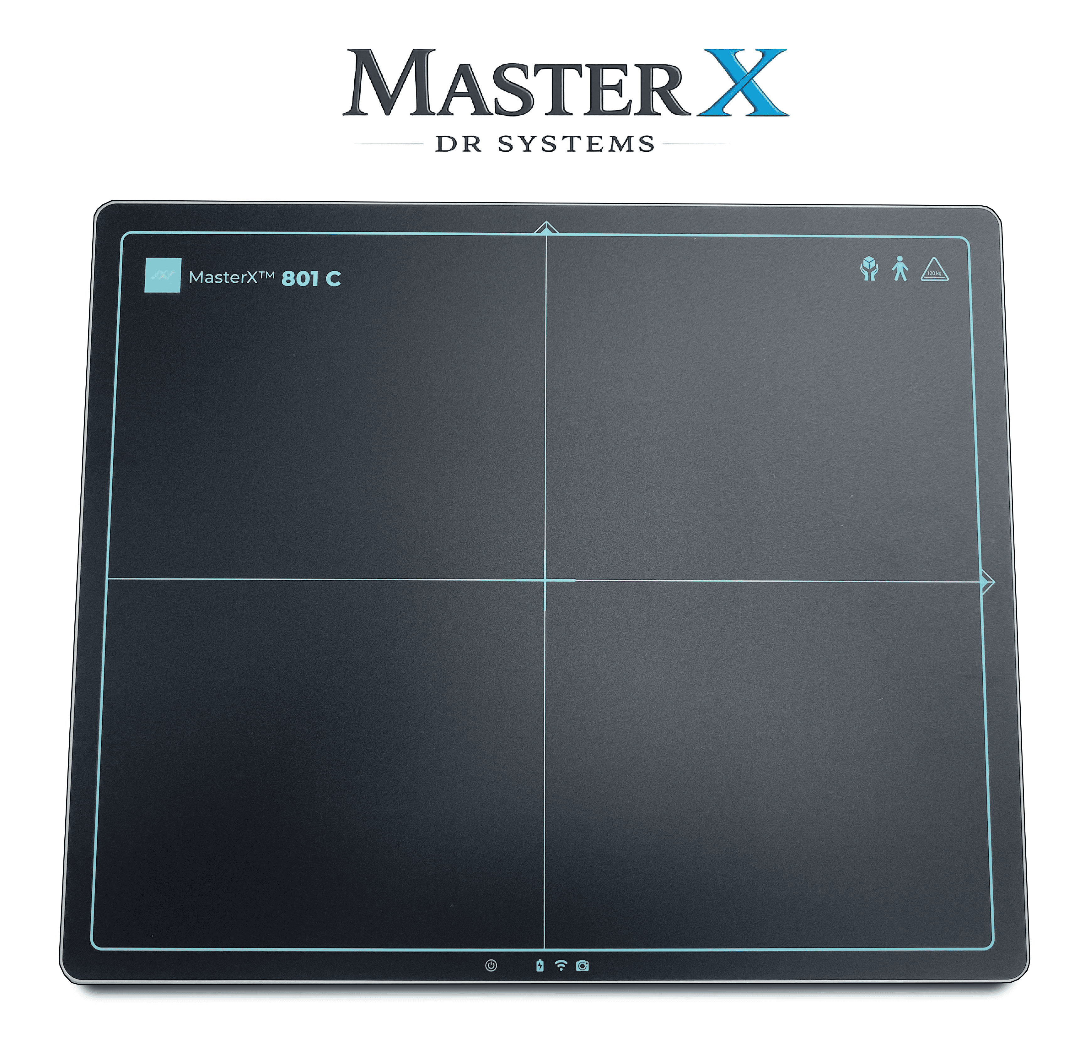 MasterX DR Systems Logo with Detector BM